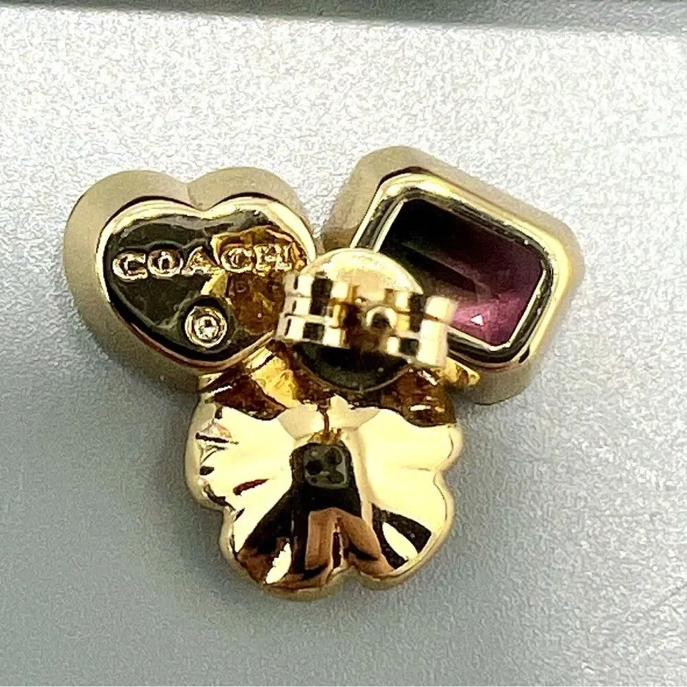 Coach Semi Precious Stone Earrings - Picture 4 of 5